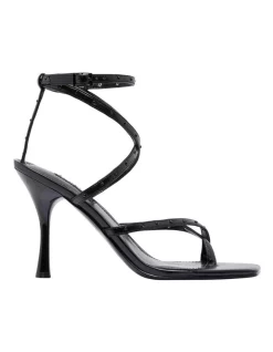 New 🎉 Nine West Lady 🩴 Sandal In Black 🎁