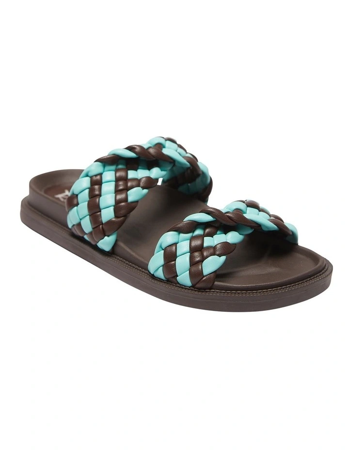 Best deal βοΈ Ravella Ghost π©΄ Sandals In Brown/Turquoise Smooth π - Image 2
