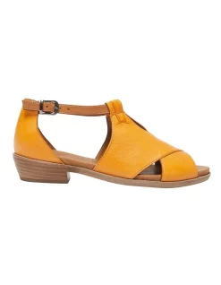 Discount 🛒 Easy Steps Laguna 🩴 Sandals In Orange/Cognac Glove 😀