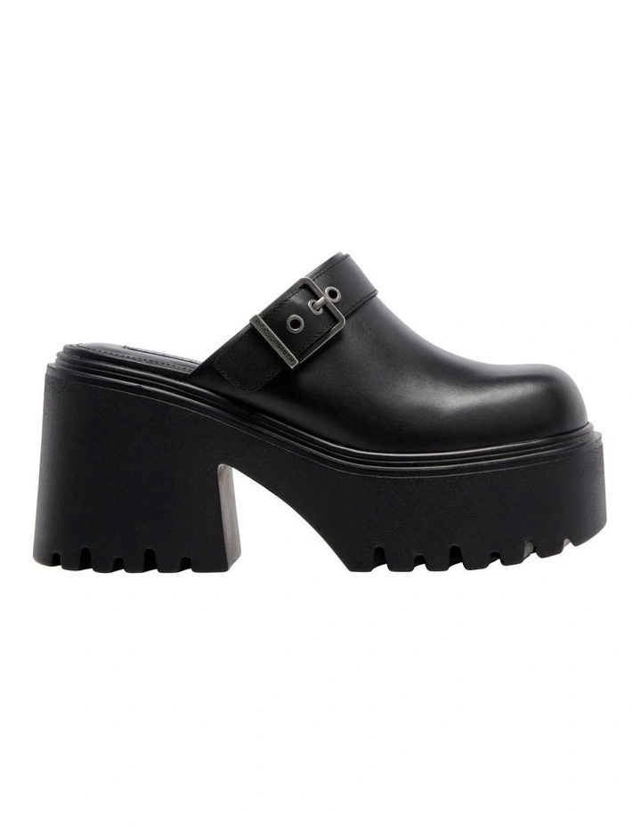 Cheap π Windsor Smith Luck Chunky Platform π Heels In Black Leather π
