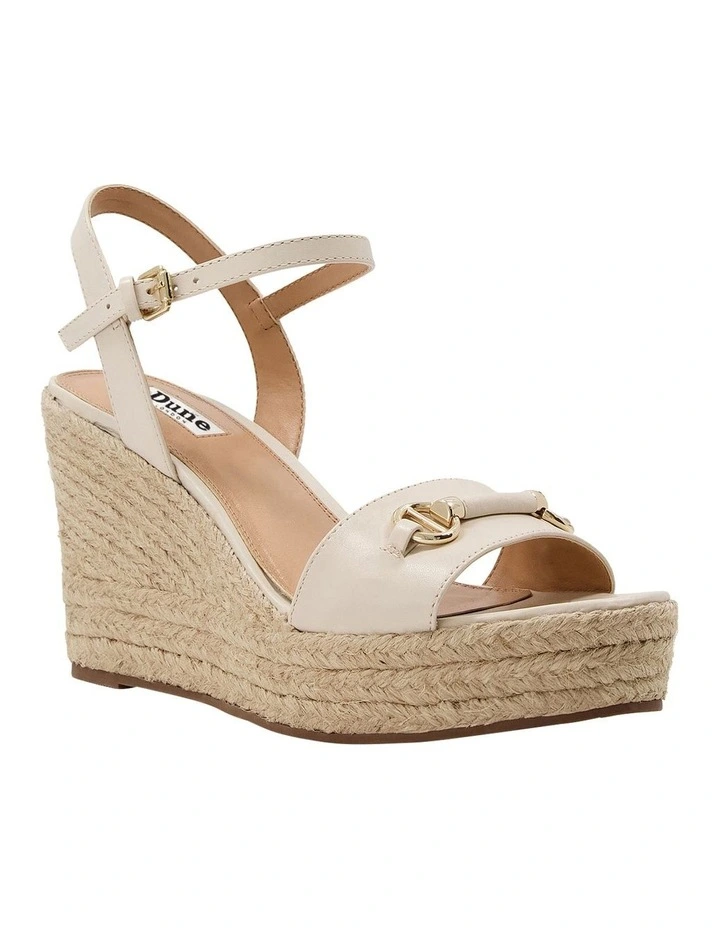 Cheap π€© Dune London Kai Wedge π©΄ Sandals In Cream π - Image 2