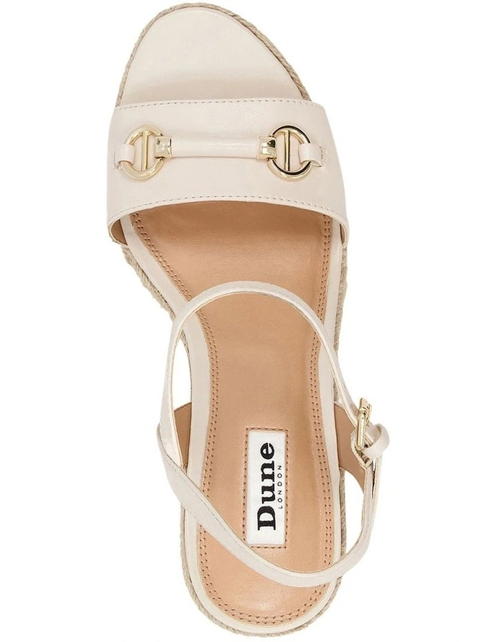Cheap π€© Dune London Kai Wedge π©΄ Sandals In Cream π - Image 3