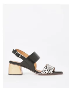 Hot Sale 👏 Zazou Palmer 🩴 Sandal In Black Spot 🔥