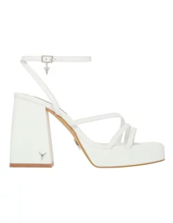 Budget 🥰 Windsor Smith Charms Heel In White ⌛