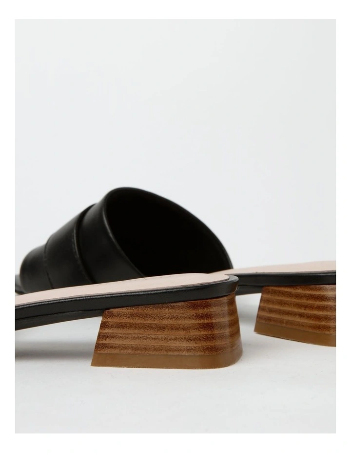 New βοΈ Basque Ministry Leather π©΄ Sandal In Black π - Image 5