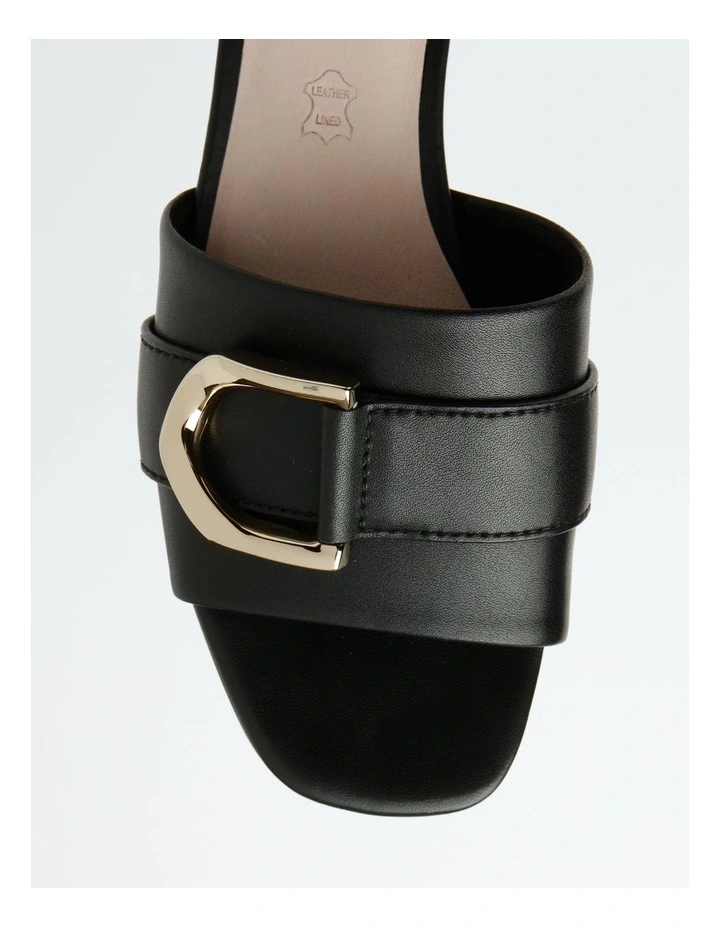 New βοΈ Basque Ministry Leather π©΄ Sandal In Black π - Image 7