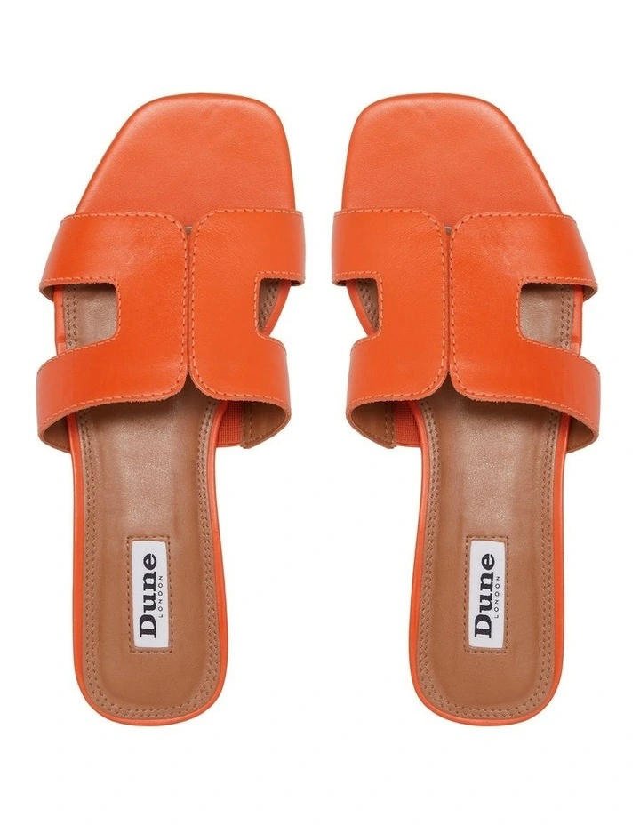 Cheapest π₯° Dune London Loupe π©΄ Sandals In Orange β - Image 4