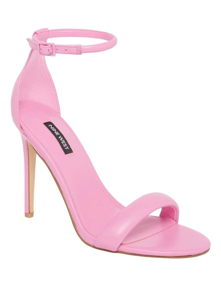 Cheapest π Nine West Teeya Heeled π©΄ Sandal In Pink βοΈ - Image 2