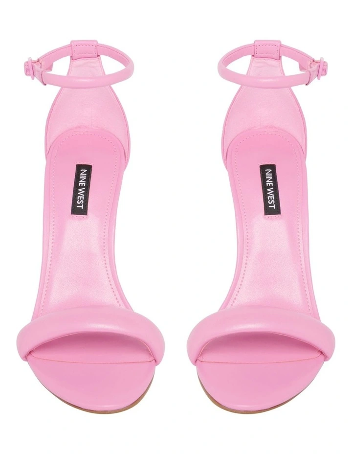 Cheapest π Nine West Teeya Heeled π©΄ Sandal In Pink βοΈ - Image 3