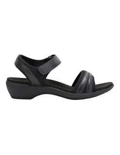 Best Sale ⌛ Hush Puppies Amazing Black 🩴 Sandal 🤩
