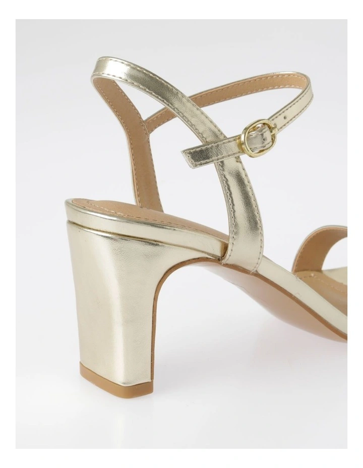 Budget π Miss Shop Fleur π©΄ Sandal In Gold β - Image 4