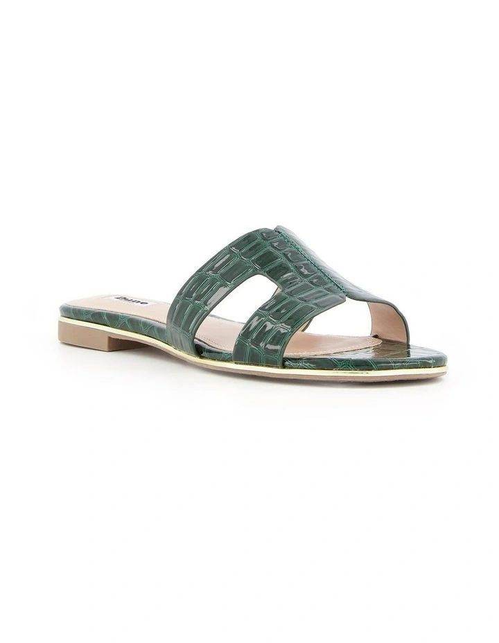 Best deal β¨ Dune London Looper π©΄ Sandals In Green π― - Image 2