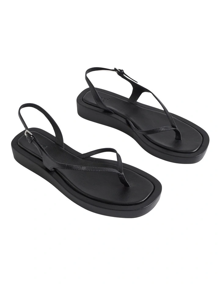 Best deal β€οΈ Seed Heritage Nadia Flatform π©΄ Sandal In Black π - Image 3