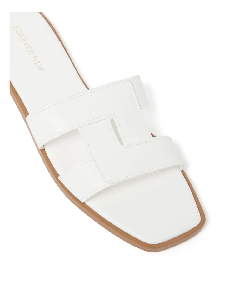 Best deal β€οΈ Forever New Tina Padded Slide In White βοΈ - Image 2