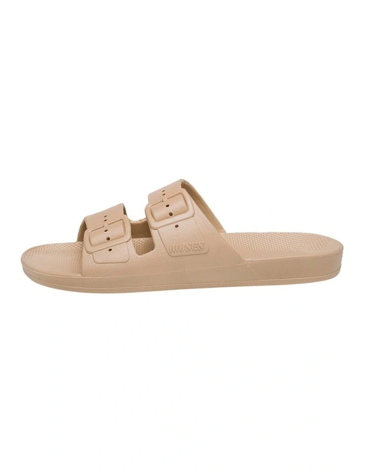 New π₯° Freedom Moses Unisex Slide In Beige π - Image 2