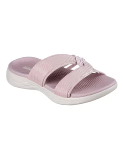 Hot Sale 🤩 Skechers On-The-Go 600 🩴 Sandal In Mauve 🎁