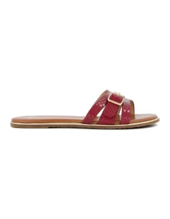 Top 10 ✨ Dune London Liza 🩴 Sandals In Burgundy 👏