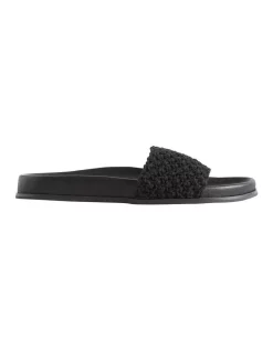 Best deal 👍 Seed Heritage Donna Crochet Slide In Black ✨