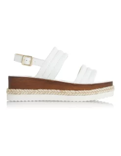 Budget 🤩 Dune London Kazzy 🩴 Sandals In White 🥰