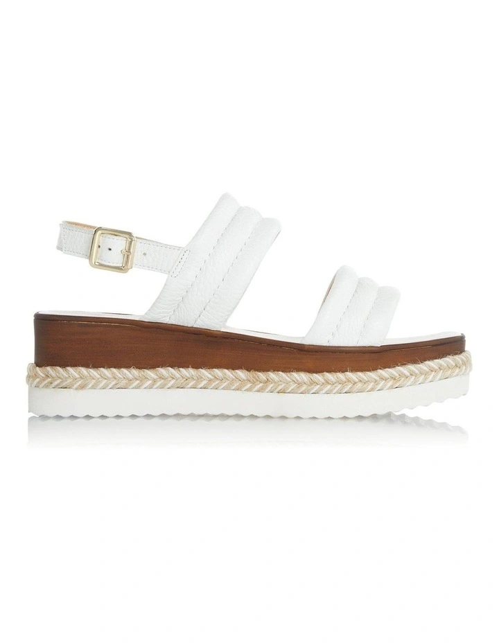 Budget π€© Dune London Kazzy π©΄ Sandals In White π₯°