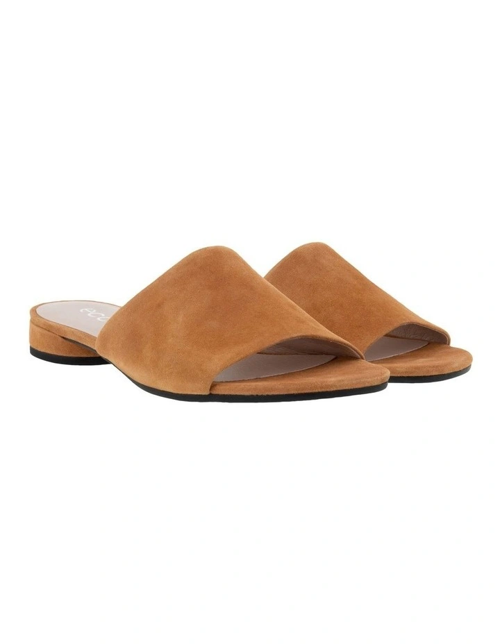 Cheap β ECCO Flat Slide II π©΄ Sandals In Tan β€οΈ - Image 2