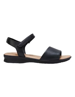 Hot Sale 😉 Hush Puppies Nigella PL Black 🩴 Sandal 🧨