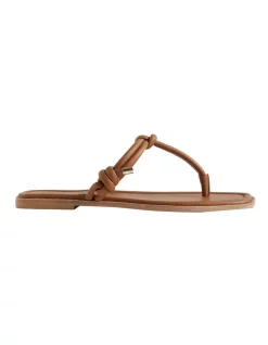 Outlet 😍 Seed Heritage Liora Knot 🩴 Sandal In Brown 💯