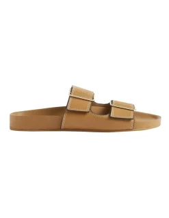 Buy 🔥 Seed Heritage Freda Footbed 🩴 Sandal In Toffee Brown 🎉