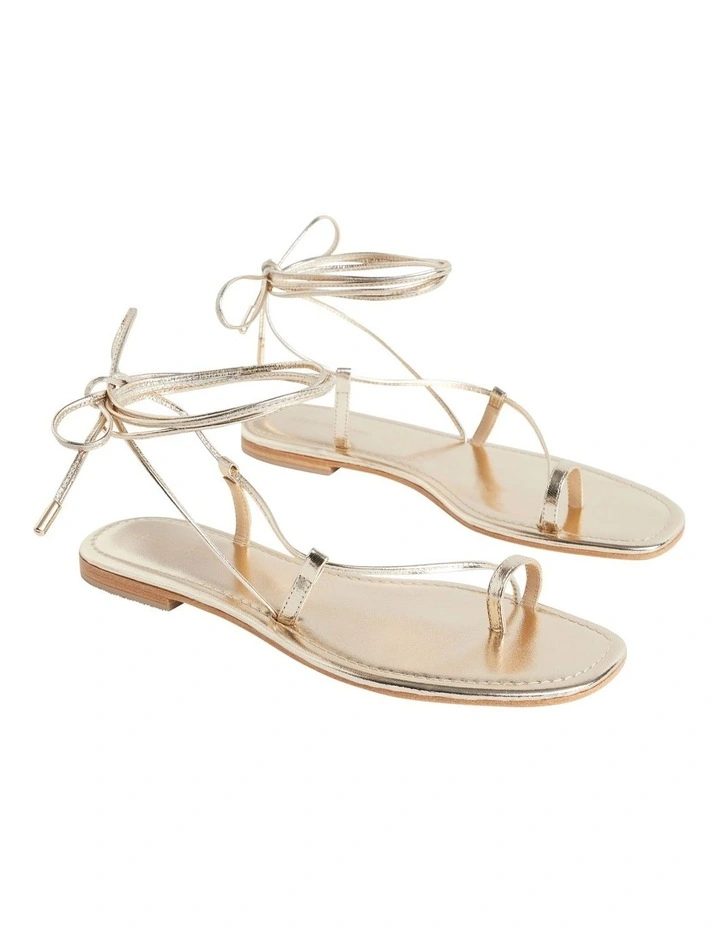 Top 10 π Seed Heritage Steffi Tie Up π©΄ Sandal In Gold π - Image 2