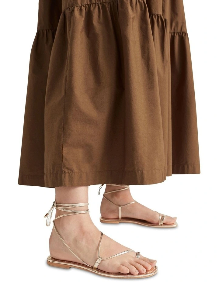 Top 10 π Seed Heritage Steffi Tie Up π©΄ Sandal In Gold π - Image 5